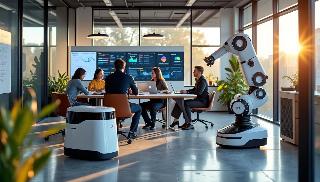 découvrez comment l'automatisation permet aux entreprises d'améliorer leur productivité tout en préservant l'humain au cœur de leurs activités.