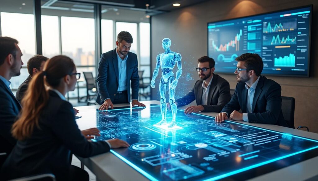 découvrez comment les entrepreneurs intègrent l'intelligence artificielle dans leur stratégie pour innover, optimiser leurs opérations et gagner en compétitivité.