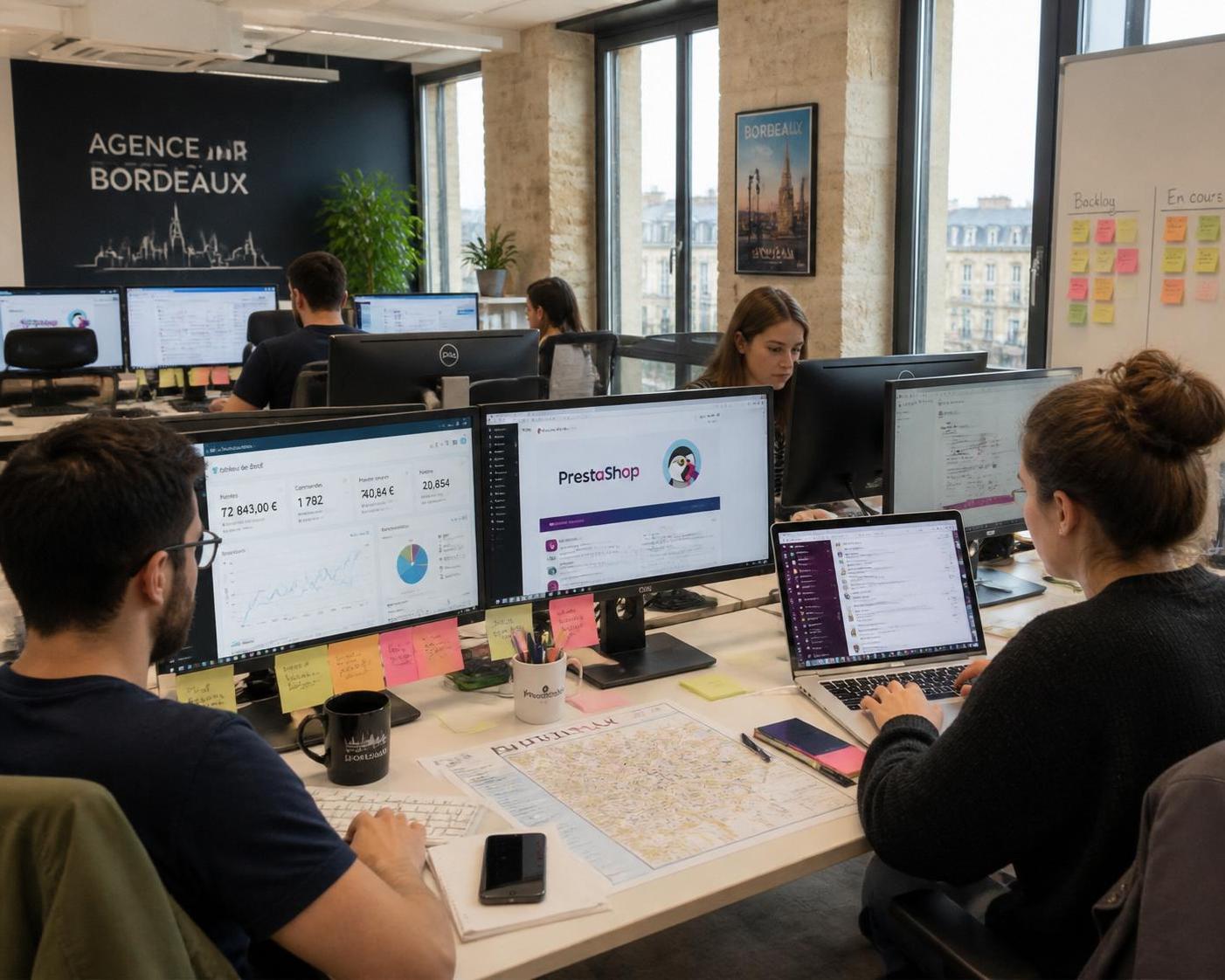 agence prestashop à bordeaux spécialisée dans la création et l'optimisation de sites e-commerce. boostez vos ventes en ligne dès maintenant avec notre expertise sur-mesure.