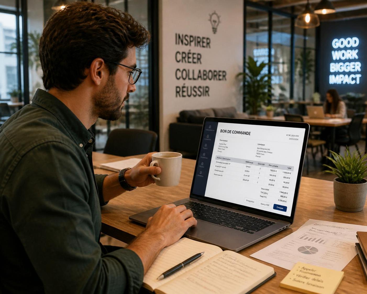 créez et gérez vos bons de commande en ligne facilement pour accélérer vos ventes et simplifier le processus d'achat.