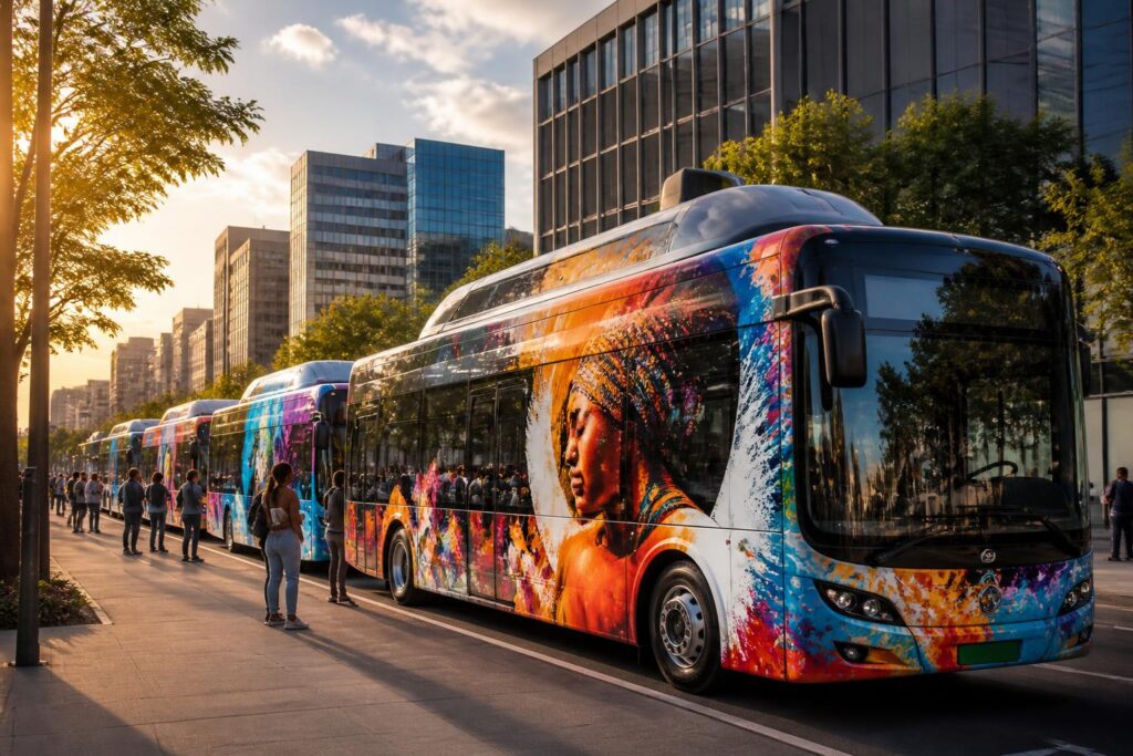 découvrez comment le covering bus peut transformer votre flotte de véhicules en supports publicitaires efficaces et visibles, augmentant ainsi votre visibilité et impact marketing.