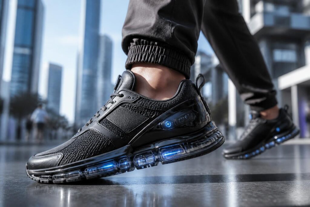 découvrez la chaussure connectée qui révolutionne votre façon de marcher en 2026 : confort, innovation et performance pour chaque pas.