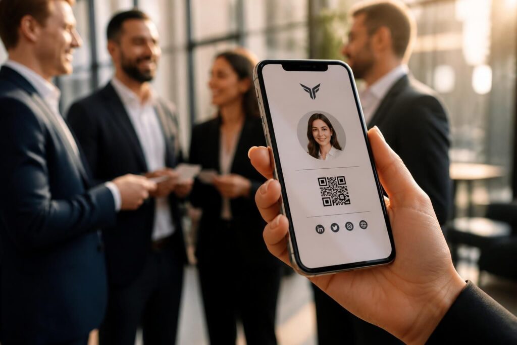 boostez votre réseau professionnel facilement grâce à notre carte de visite digitale gratuite, pratique et moderne. partagez vos coordonnées en un clic et démarquez-vous !