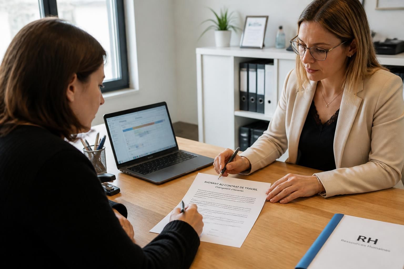 découvrez notre modèle d'avenant au contrat de travail pour modifier facilement les horaires de vos employés conformément à la législation en vigueur.