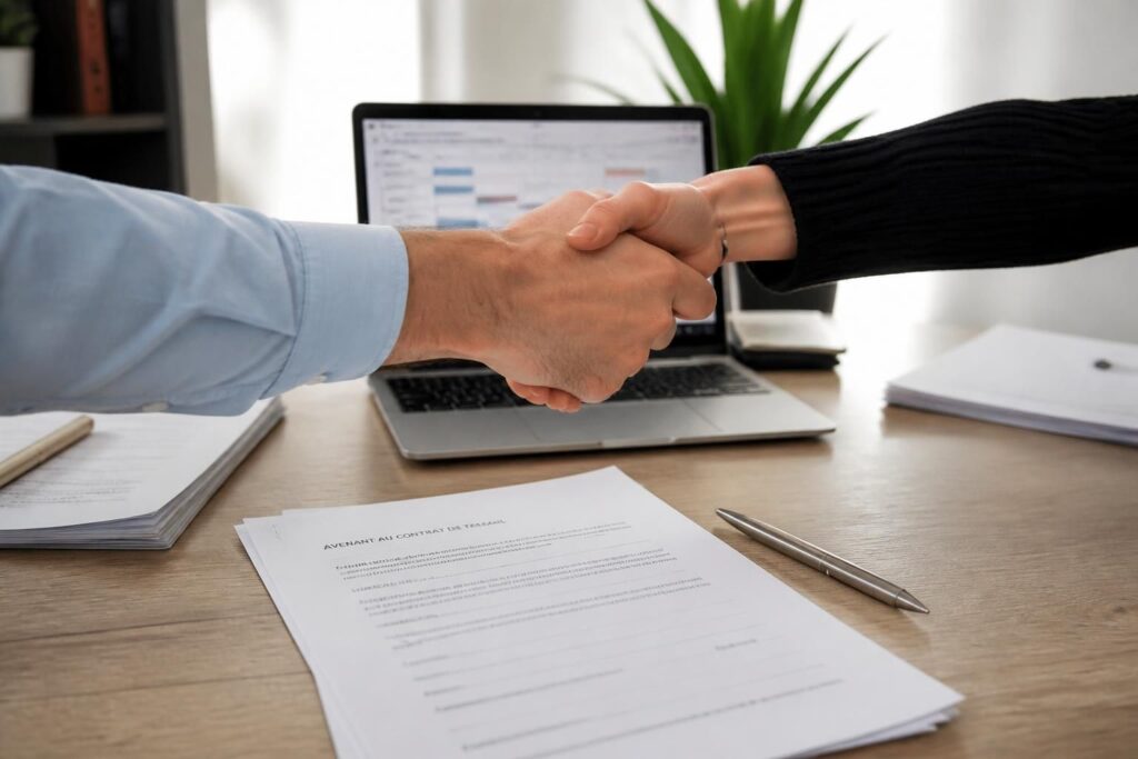 découvrez un modèle d'avenant au contrat de travail pour modifier facilement les horaires de vos employés tout en respectant la législation en vigueur.